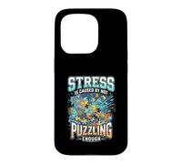 Funny Stress Is Caused By Not Puzzling Enough Case for iPhone 15 Pro