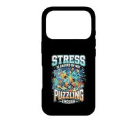 Funny Stress Is Caused By Not Puzzling Enough Case for iPhone 17 Pro