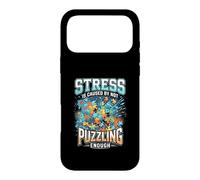 Funny Stress Is Caused By Not Puzzling Enough Case for iPhone 17 Pro Max