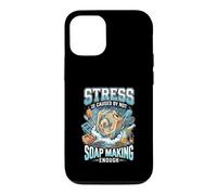 Funny Stress Is Caused By Not Soap Making Enough Case for iPhone 12/12 Pro