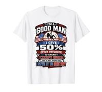 Funny Strip Club Value Graphic T-Shirt, Men, White, XL