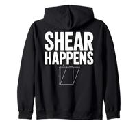 Funny Structural Engineer Shear Engineering Zip Hoodie