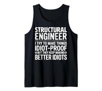 Funny Structural Engineer Tank Top