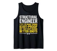 Funny Structural Engineering Tank Top