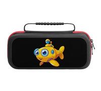 Funny Submarine Carry Case for Switch Hard Shell Protective Cover Pouch Travel Carrying with Handle