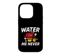 Funny Succulent Plant Killer Water Me Never Gardening Case for iPhone 14 Pro