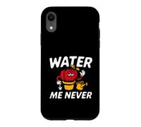 Funny Succulent Plant Killer Water Me Never Gardening Case for iPhone XR