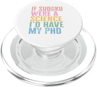 Funny Sudoku Lover Quote Player PopSockets PopGrip for MagSafe