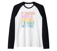 Funny Sudoku Lover Quote Player Raglan Baseball Tee