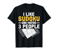 Funny Sudoku Puzzle Game Board Games Player Sudoku Lovers T-Shirt