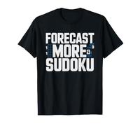 Funny Sudoku Today's Forecast One Hundred Percent Player T-Shirt