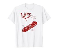 Funny Sugar Glider Skateboard Design Exotic Pet Lovers T-Shirt