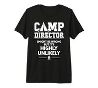 Funny Summer Camp Director Staff Leader Premium T-Shirt