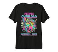 Funny SUNDA Colugo People Overload Processing Error Premium T-Shirt