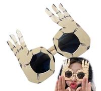 Funny Sunglasses | Weird Glasses - OK Finger Gesture Cool Eyeglass for Photography Short Video Creation Interactive Games Stage Performance Beach Birthday