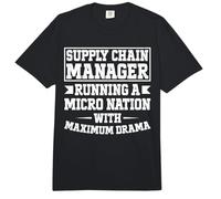 Funny Supply Chain Manager Comfort Colors Adult Heavyweight T-Shirt