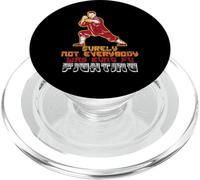 Funny Surely Not Everybody Was Kung Fu Fighting PopSockets PopGrip for MagSafe