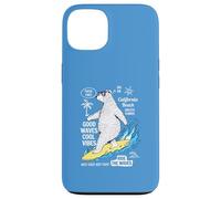 Funny Surfer Bear California Beach Summer Vibes Vacation Case for iPhone 13