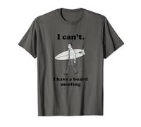 Funny Surfing Board Meeting for Surfers and Surfboards T-Shirt