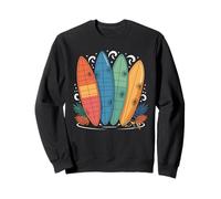 Funny Surfing Surfboard Beach Surfer Humor for Men Women Sweatshirt