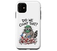 Funny Surgical Tech Raccoon Did We Count That Scrub Tech CST Case for iPhone 11
