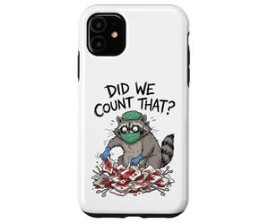 Funny Surgical Tech Raccoon Did We Count That Scrub Tech CST Case for iPhone 11