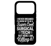Funny Surgical Tech Saying Killing It Humor Case for iPhone 17 Pro