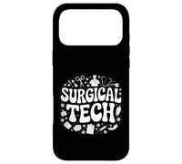 Funny Surgical Tech Saying Retro Groovy Medical Case for iPhone 17 Pro Max