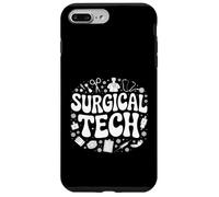 Funny Surgical Tech Saying Retro Groovy Medical Case for iPhone 7 Plus/8 Plus