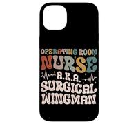 Funny Surgical Wingman OR Nurse Operation Room Nurse Case for iPhone 14 Plus