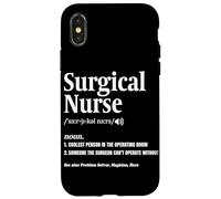 Funny Surgical Wingman OR Nurse Operation Room Nurse Case for iPhone X/XS