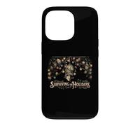 Funny Surviving the Holidays Christmas Possum Lights Case for iPhone 13 Pro
