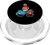 Funny Sushi Cat Kawaii Anime Neko Otaku Japanese Cat Lover PopSockets PopGrip for MagSafe