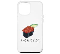 Funny Sushi Design Ikura Salmon Roe Sushi "How much is it?" Case for iPhone 12 Pro Max
