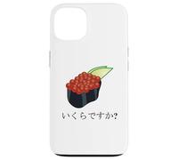 Funny Sushi Design Ikura Salmon Roe Sushi "How much is it?" Case for iPhone 13