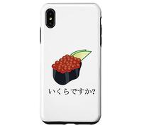Funny Sushi Design Ikura Salmon Roe Sushi "How much is it?" Case for iPhone XS Max