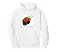 Funny Sushi Design Ikura Salmon Roe Sushi "How much is it?" Pullover Hoodie