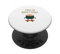 Funny Sushi Skateboarding This Is How I Roll PopSockets Adhesive PopGrip