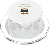 Funny Sushi Skateboarding This Is How I Roll PopSockets PopGrip for MagSafe