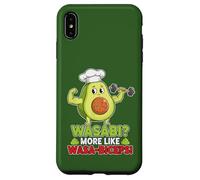 Funny Sushi Wasabi Biceps Pun Gym Workout Training Case for iPhone XS Max