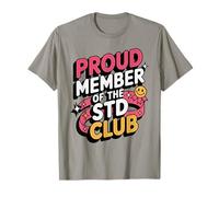 Funny Swap Proud Member Of The STD Club Embarrassing T-Shirt