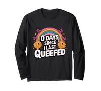 Funny Swap Zero Days Since I Last Queefed Embarrassing Long Sleeve T-Shirt