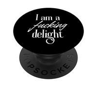 Funny Sweary Delight Quote PopSockets Swappable PopGrip