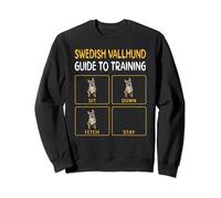 Funny Swedish Vallhund Guide To Training Dog Obedience Sweatshirt