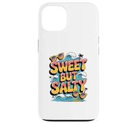 Funny Sweet But Salty Oceans Vibes Beach Summer Waves Vacay Case for iPhone 13