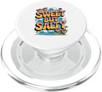 Funny Sweet But Salty Oceans Vibes Beach Summer Waves Vacay PopSockets PopGrip for MagSafe