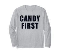 Funny Sweet Tooth Candy Lover Trick Or Treat Long Sleeve T-Shirt