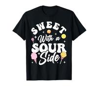 Funny Sweets Candy Patch Kids Sweet With a Sour Side T-Shirt