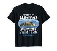 Funny swimmer Alcatraz Swim Team T-Shirt
