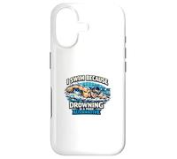 Funny Swimming Quote Hobby Swimmer Case for iPhone 17